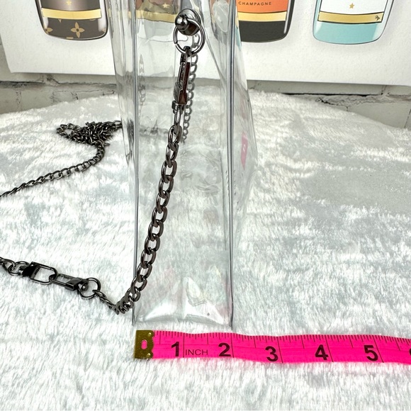 PRADA beauty line CLEAR crossbody bag for game day events with fragrances - Picture 8 of 9